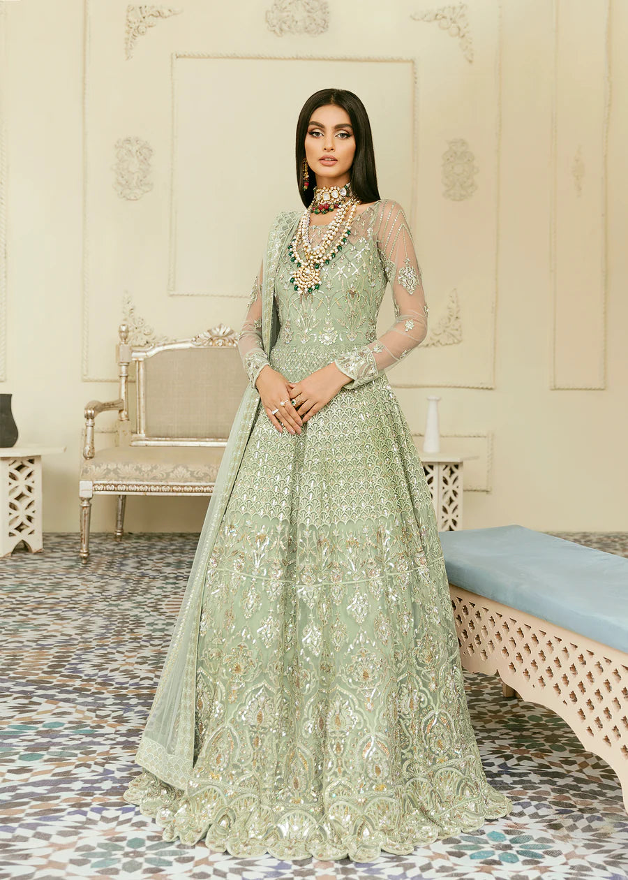 Akbar Aslam - Embroidered Designer Dress Made On Custom Order