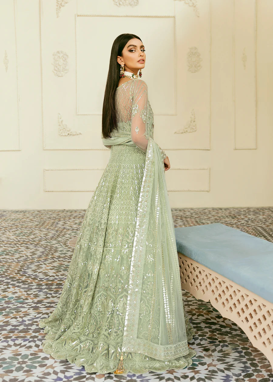 Akbar Aslam - Embroidered Designer Dress Made On Custom Order