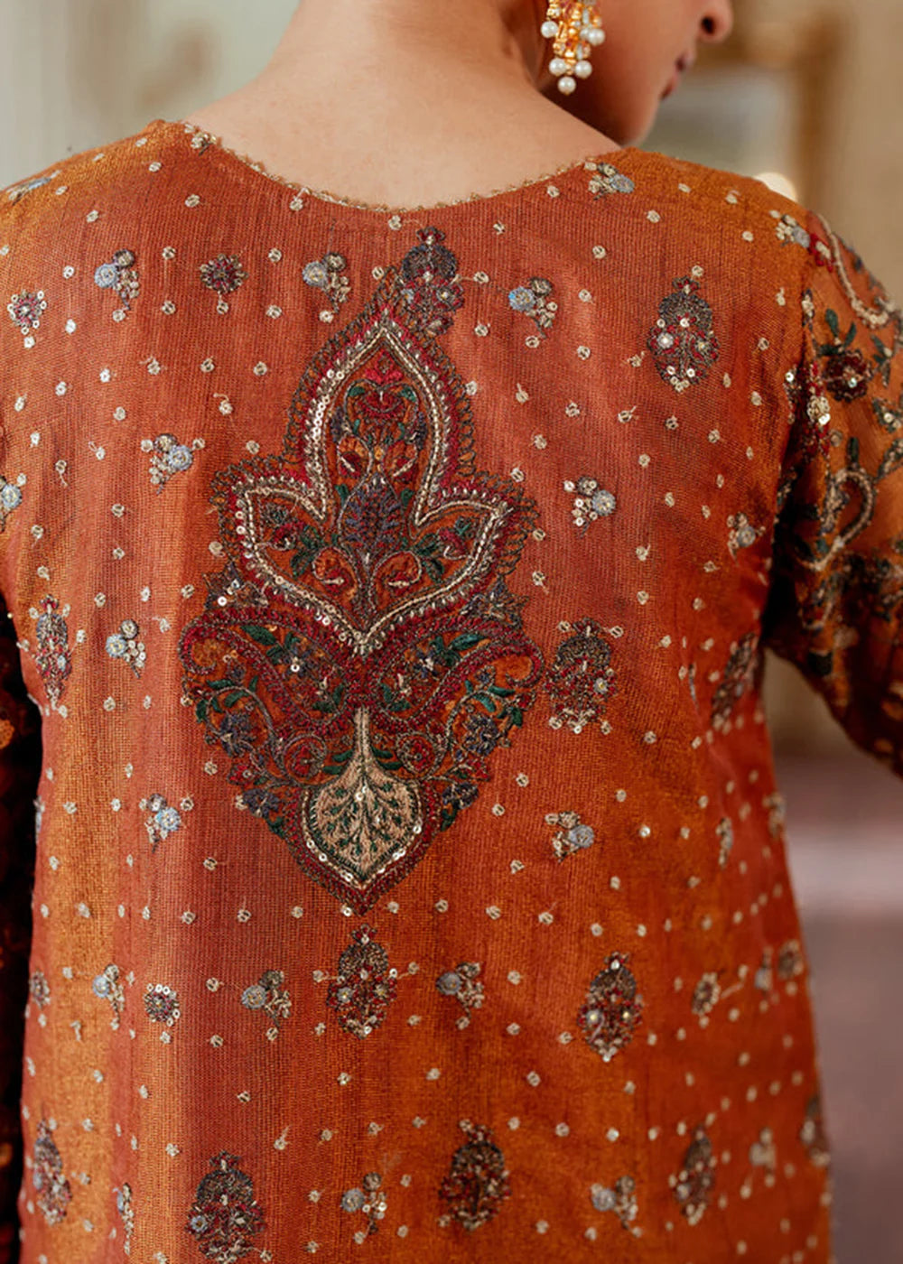 Pakistani Luxury Wedding Embroidered Dress
