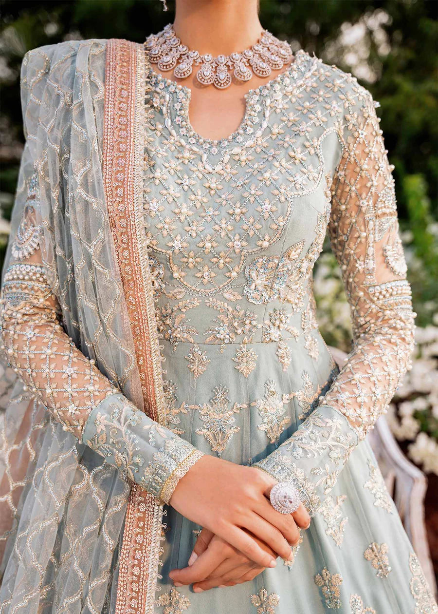 Akbar Aslam - Embroidered Designer Dress Made On Custom Order