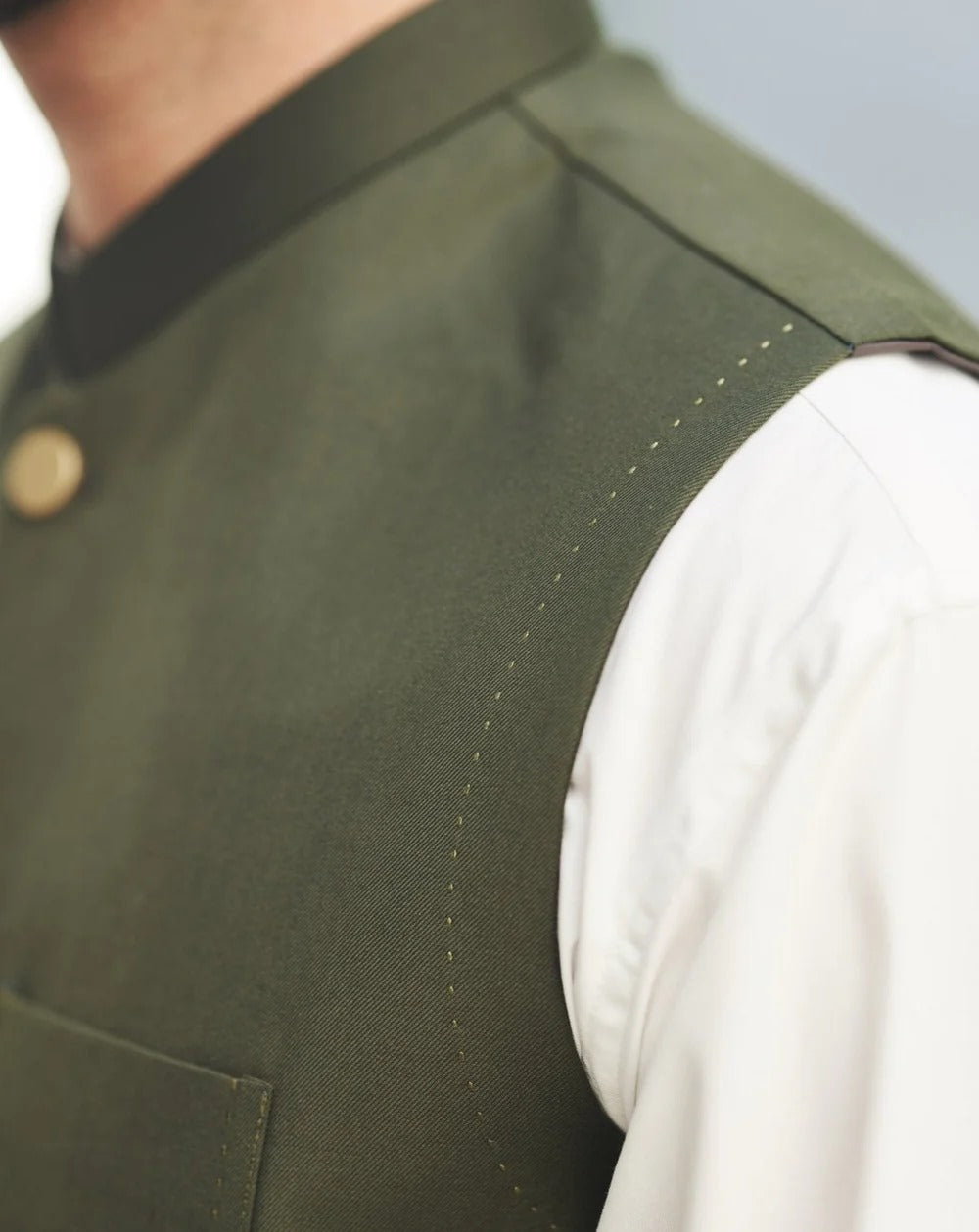 Muraqsh Plain Blended 3 Piece Suit