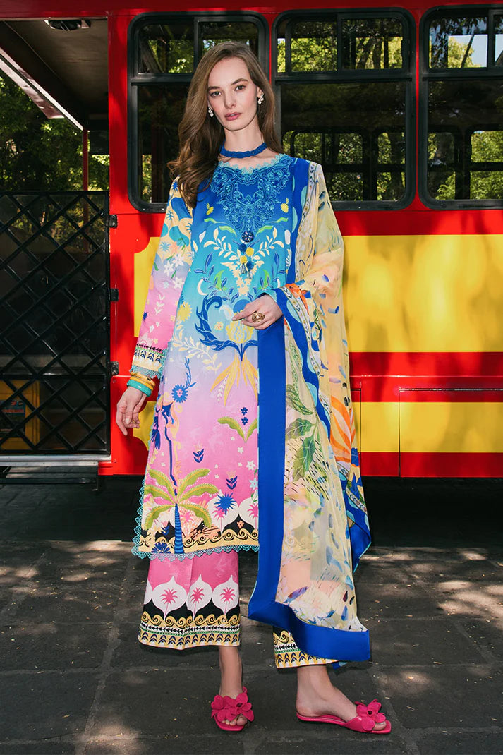 Mushq Printed Lawn Collection 3 Piece Dress