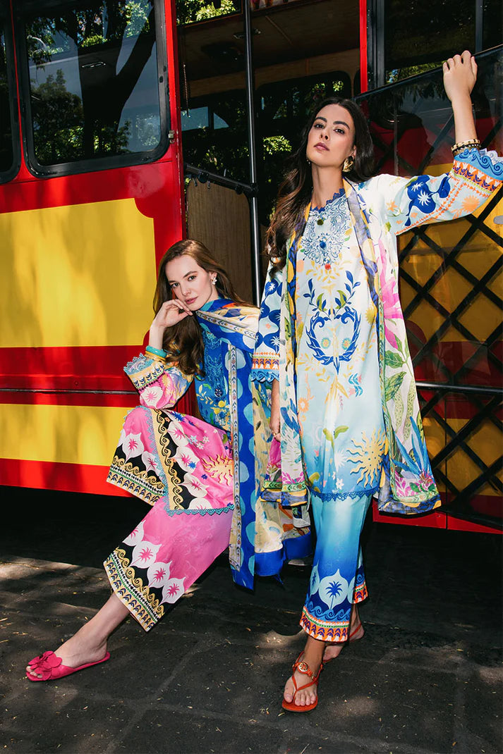 Mushq Printed Lawn Collection 3 Piece Dress
