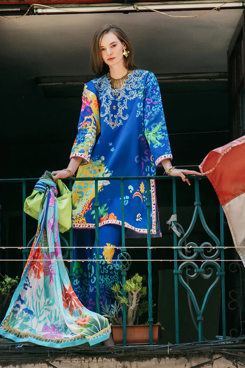 Mushq Printed Lawn Collection 3 Piece Dress