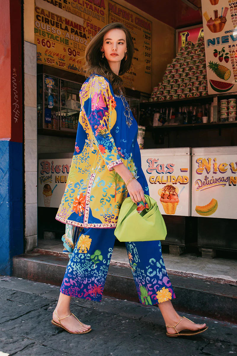 Mushq Printed Lawn Collection 3 Piece Dress
