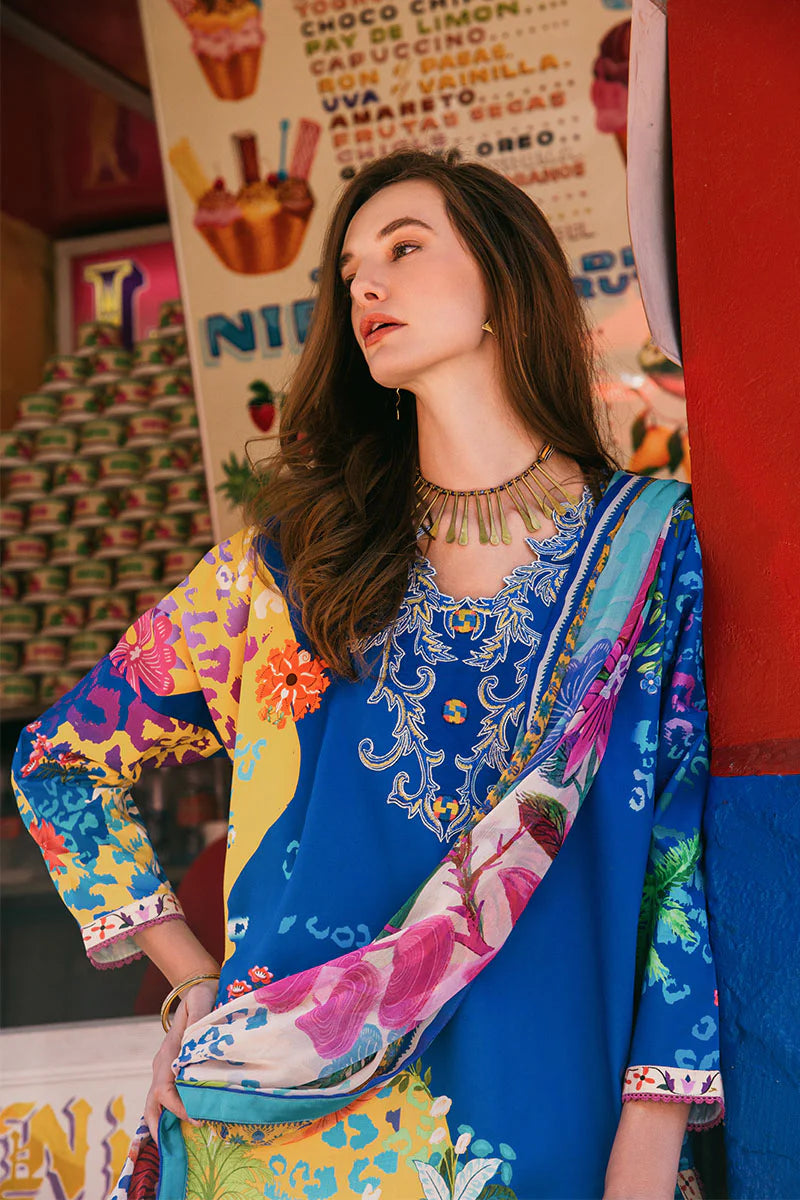 Mushq Printed Lawn Collection 3 Piece Dress