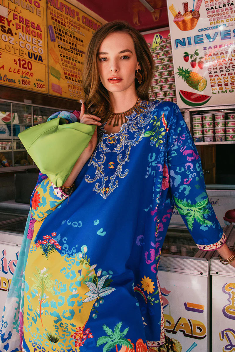 Mushq Printed Lawn Collection 3 Piece Dress