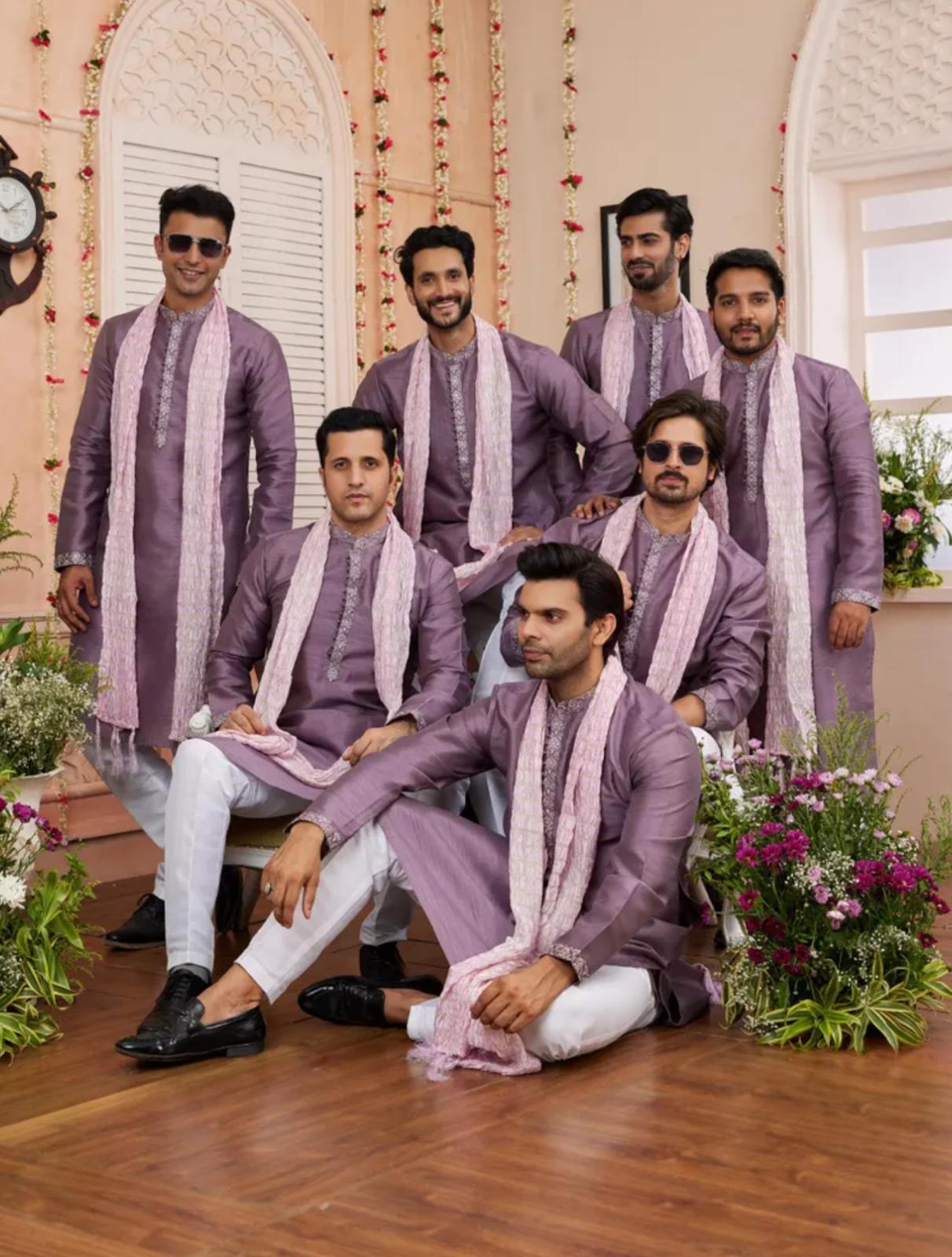 Indian Pakistani Men Attire Party Shalwar Kameez Made On Custom Order
