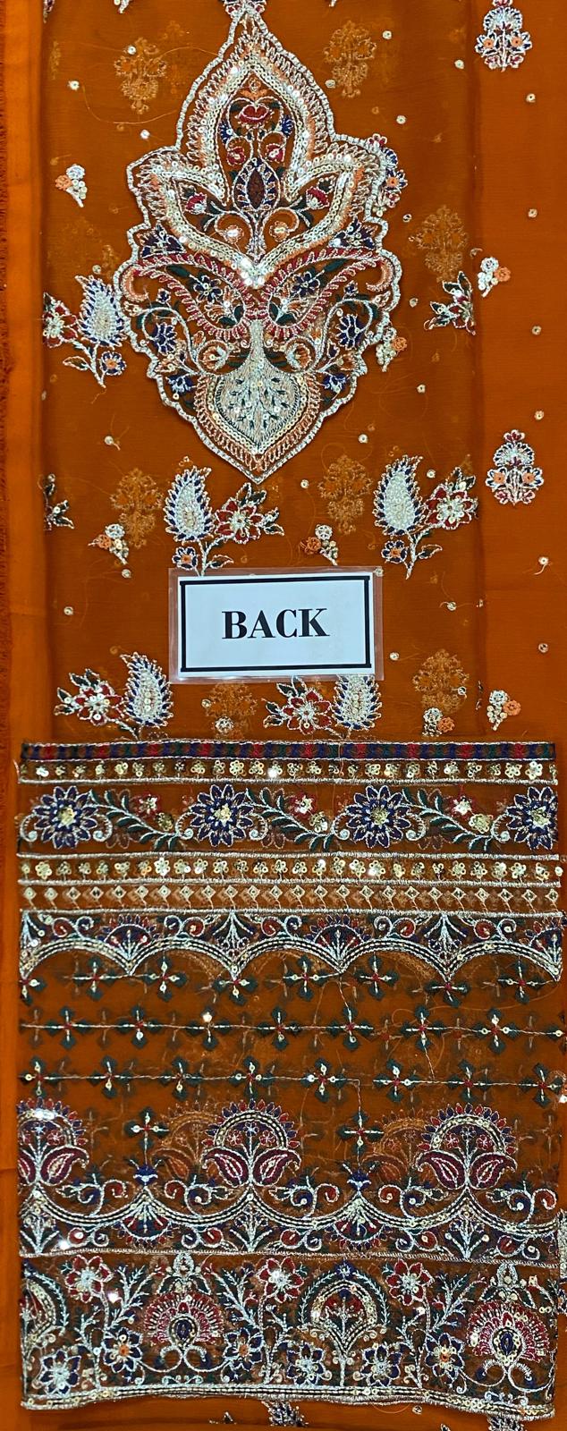 Pakistani Luxury Wedding Embroidered Dress